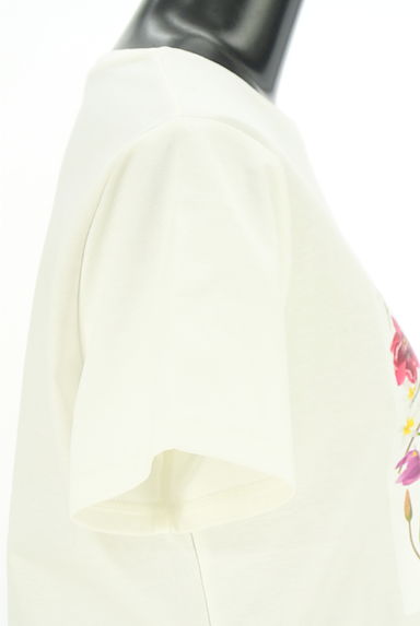 Viaggio Blu（ビアッジョブルー）の古着「花柄ボックスプリント半そでTシャツ（Ｔシャツ）」大画像５へ