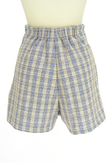 REDYAZEL（レディアゼル）の古着「チェック柄ハイウエストショートパンツ（ショートパンツ・ハーフパンツ）」大画像２へ