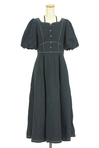 REDYAZEL（レディアゼル）の古着「バルーンスリーブロングフレアワンピース（ワンピース・チュニック）」大画像１へ