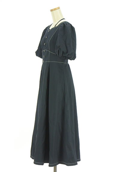 REDYAZEL（レディアゼル）の古着「バルーンスリーブロングフレアワンピース（ワンピース・チュニック）」大画像３へ