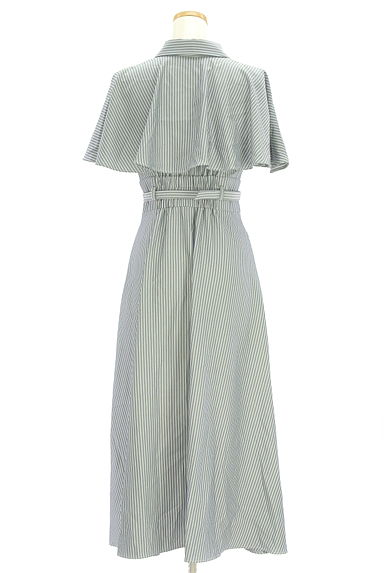 REDYAZEL（レディアゼル）の古着「マルチストライプ柄ノースリワンピース（ワンピース・チュニック）」大画像２へ