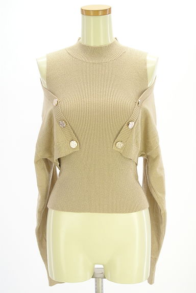 クリックで大画像表示 REDYAZEL(レディアゼル)の古着「ラメ入りレイヤード風ニットトップス(ニット)」大画像1へ