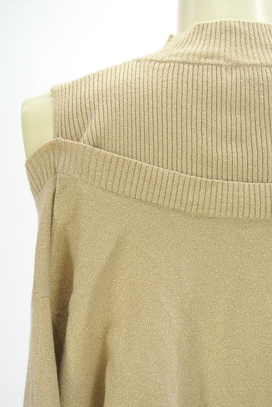 クリックで大画像表示 REDYAZEL(レディアゼル)の古着「ラメ入りレイヤード風ニットトップス(ニット)」大画像5へ