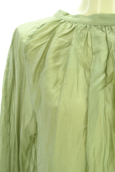 MAYSON GREY（メイソングレイ）の古着「socolla 2WAYシアーブラウス（ブラウス）」大画像４へ