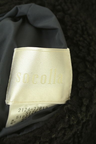 MAYSON GREY（メイソングレイ）の古着「socolla リバーシブルボアコート（コート）」大画像６へ