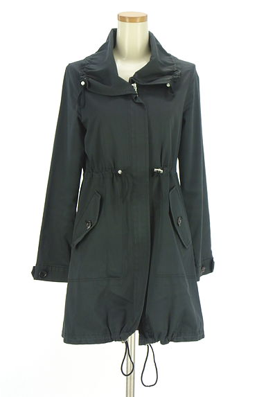 クリックで大画像表示 QUEENS COURT(クイーンズコート)の古着「ドロストコード入りコート(コート)」大画像1へ