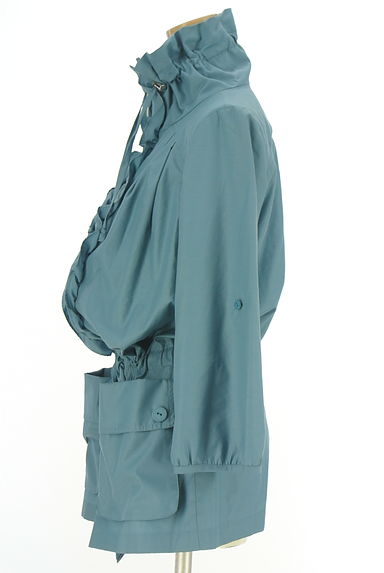 Viaggio Blu（ビアッジョブルー）の古着「フロントフリルブルゾン（ブルゾン・スタジャン）」大画像３へ