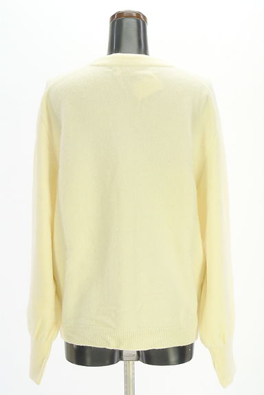 GREED INTERNATIONAL（グリードインターナショナル）の古着「カシミヤ混Vネックニットカーディガン（カーディガン・ボレロ）」大画像２へ