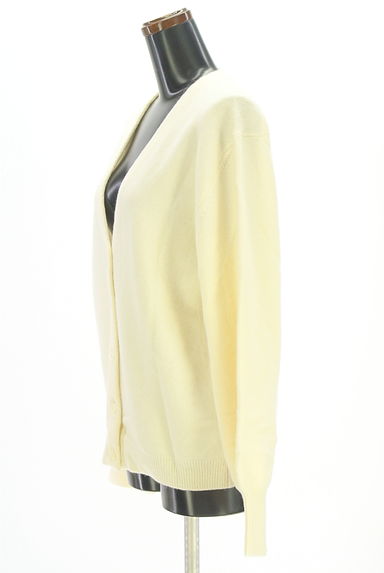 GREED INTERNATIONAL（グリードインターナショナル）の古着「カシミヤ混Vネックニットカーディガン（カーディガン・ボレロ）」大画像３へ