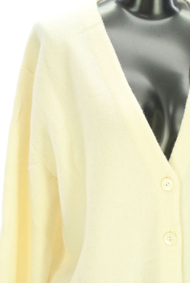 GREED INTERNATIONAL（グリードインターナショナル）の古着「カシミヤ混Vネックニットカーディガン（カーディガン・ボレロ）」大画像４へ