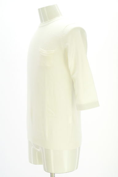 TAKEO KIKUCHI（タケオキクチ）の古着「七分袖コットンニット（ニット）」大画像３へ