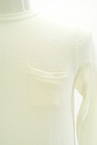 TAKEO KIKUCHI（タケオキクチ）の古着「七分袖コットンニット（ニット）」大画像４へ