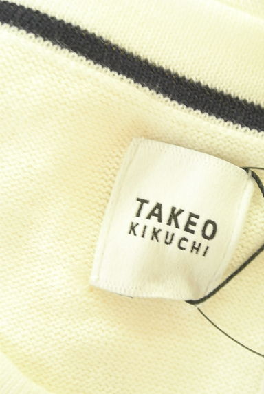 TAKEO KIKUCHI（タケオキクチ）の古着「七分袖コットンニット（ニット）」大画像６へ