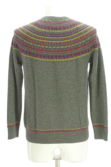 クリックで大画像表示 TAKEO KIKUCHI(タケオキクチ)の古着「ラグランカシミヤニット(セーター)」大画像2へ