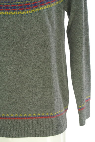 クリックで大画像表示 TAKEO KIKUCHI(タケオキクチ)の古着「ラグランカシミヤニット(セーター)」大画像4へ