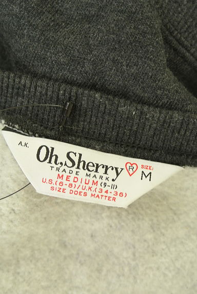 クリックで大画像表示 Oh Sherry(オーシェリー)の古着「裏起毛ロゴスウェット(スウェット・パーカー)」大画像6へ
