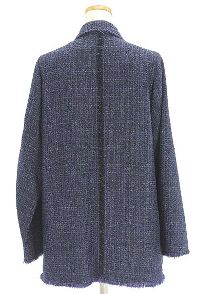 クリックで大画像表示 GREED INTERNATIONAL(グリードインターナショナル)の古着「ツイードジャケット(ジャケット)」大画像2へ