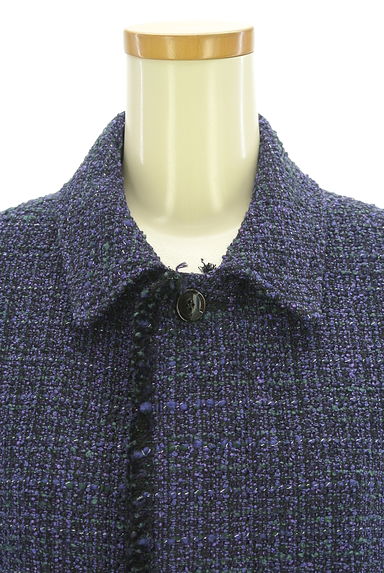 クリックで大画像表示 GREED INTERNATIONAL(グリードインターナショナル)の古着「ツイードジャケット(ジャケット)」大画像4へ