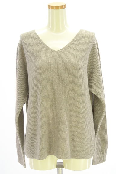 Loungedress（ラウンジドレス）の古着「Vネックカシミヤニット（ニット）」大画像１へ