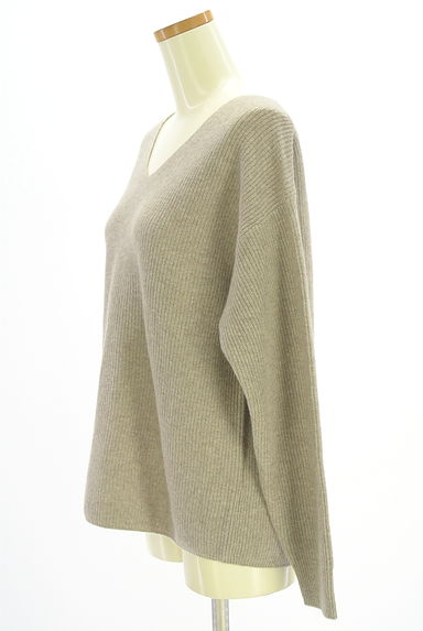 Loungedress（ラウンジドレス）の古着「Vネックカシミヤニット（ニット）」大画像３へ