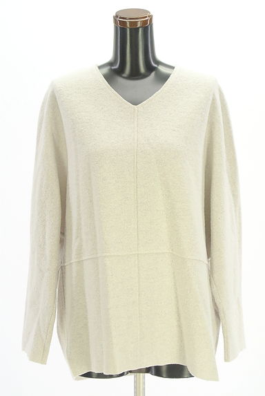 BEARDSLEY（ビアズリー）の古着「Vネックウール混カットソー（ニット）」大画像１へ