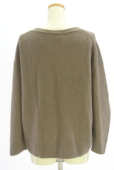 Noble（ノーブル）の古着「カシミヤ混Vネックニットトップス（ニット）」大画像２へ