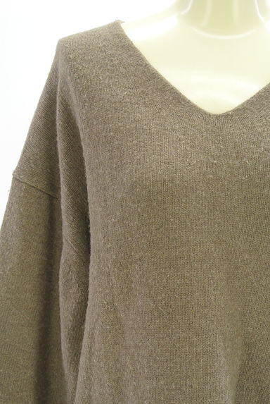 Noble（ノーブル）の古着「カシミヤ混Vネックニットトップス（ニット）」大画像４へ