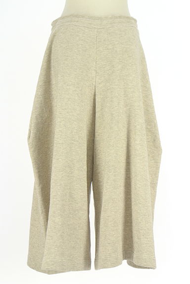 クリックで大画像表示 PLAIN PEOPLE(プレインピープル)の古着「ミモレ丈裏起毛スウェットワイドパンツ(パンツ)」大画像2へ