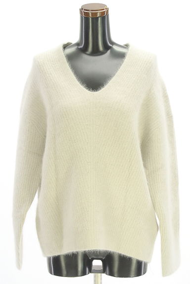 Plage（プラージュ）の古着「Vネックシャギーニットトップス（セーター）」大画像１へ