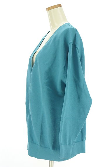 クリックで大画像表示 Stola.(ストラ)の古着「Vネックニットカーディガン(カーディガン・ボレロ)」大画像3へ