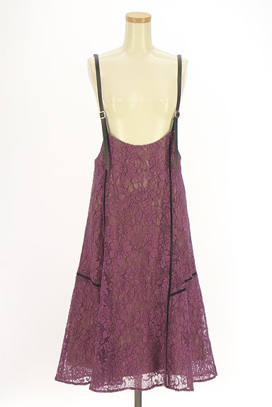 JILL by JILLSTUART（ジルバイジルスチュアート）の古着「花柄総レースキャミワンピース（キャミワンピース）」大画像１へ