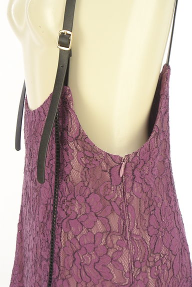 JILL by JILLSTUART（ジルバイジルスチュアート）の古着「花柄総レースキャミワンピース（キャミワンピース）」大画像４へ