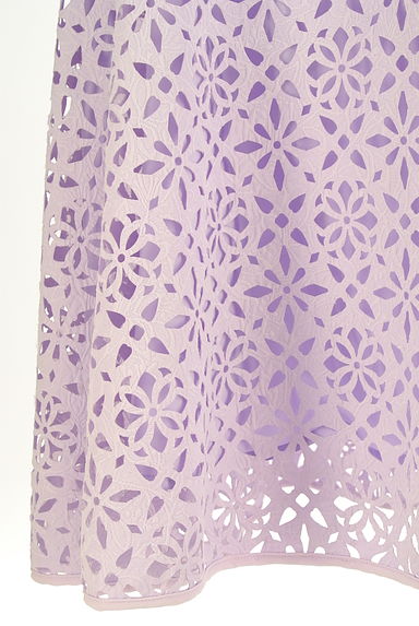 MERCURYDUO（マーキュリーデュオ）の古着「カッティングミモレフレアスカート（ロングスカート・マキシスカート）」大画像５へ