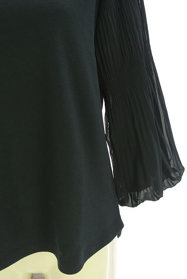 earth music&ecology（アースミュージック＆エコロジー）の古着「袖シフォン切替カットソー（カットソー・プルオーバー）」大画像５へ