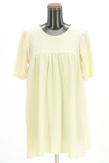 earth music&ecology（アースミュージック＆エコロジー）の古着「半そでワンピース（ワンピース・チュニック）」大画像１へ