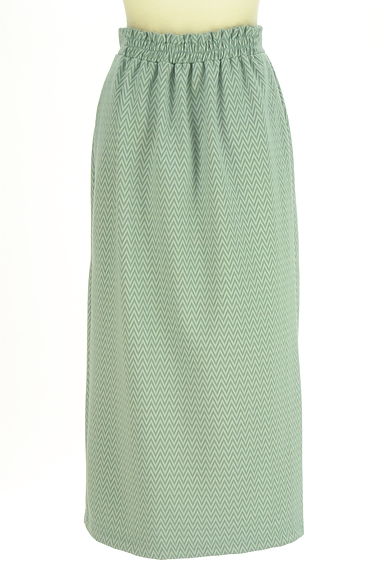 earth music&ecology（アースミュージック＆エコロジー）の古着「スリットロングスカート（ロングスカート・マキシスカート）」大画像２へ