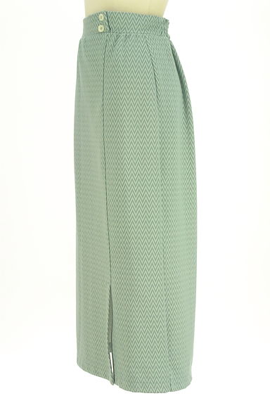 earth music&ecology（アースミュージック＆エコロジー）の古着「スリットロングスカート（ロングスカート・マキシスカート）」大画像３へ