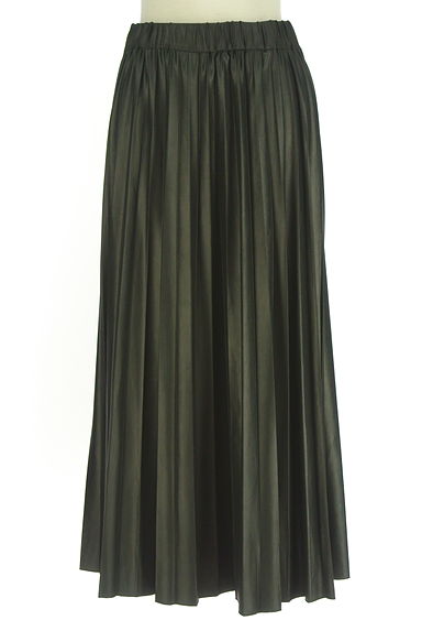COMME CA（コムサ）の古着「ストレッチ光沢ロングプリーツスカート（ロングスカート・マキシスカート）」大画像１へ