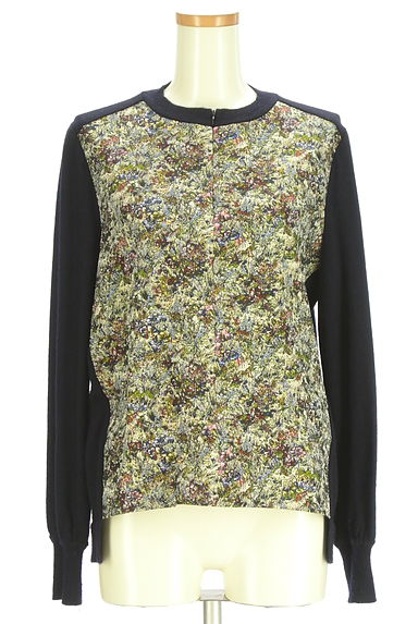 L'EQUIPE（レキップ）の古着「フロントジャガードハーフジップニット（ニット）」大画像１へ