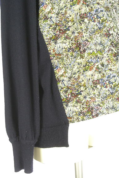 L'EQUIPE（レキップ）の古着「フロントジャガードハーフジップニット（ニット）」大画像５へ