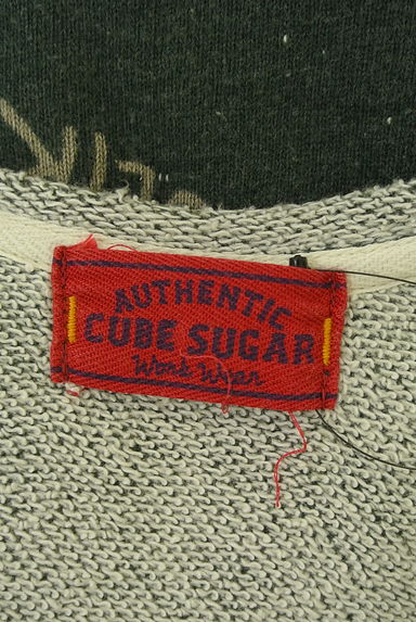 CUBE SUGAR（キューブシュガー）の古着「カラフルプリントスウェットトップス（スウェット・パーカー）」大画像６へ