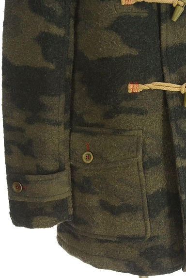 CUBE SUGAR（キューブシュガー）の古着「迷彩柄ダッフルコート（コート）」大画像５へ