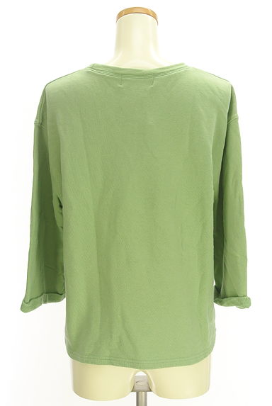 CUBE SUGAR（キューブシュガー）の古着「ロゴプリントスウェットトップス（スウェット・パーカー）」大画像２へ