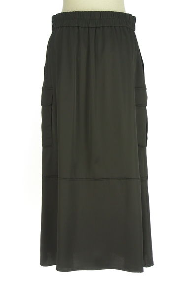 LOUNIE（ルーニィ）の古着「サテンカーゴスカート（ロングスカート・マキシスカート）」大画像２へ