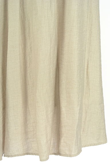 LAUTREAMONT（ロートレアモン）の古着「リネン混ロングフレアスカート（ロングスカート・マキシスカート）」大画像５へ