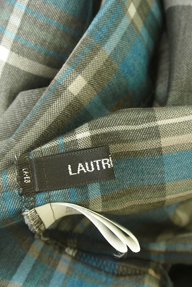 LAUTREAMONT（ロートレアモン）の古着「チェック柄シャツワンピース（ワンピース・チュニック）」大画像６へ