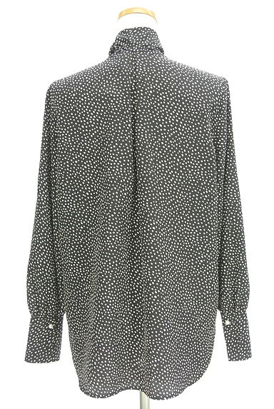 LAUTREAMONT（ロートレアモン）の古着「変形ドット柄ボウタイ付きブラウス（ブラウス）」大画像２へ
