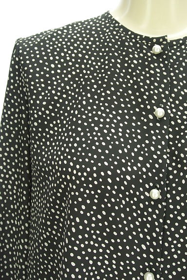 LAUTREAMONT（ロートレアモン）の古着「変形ドット柄ボウタイ付きブラウス（ブラウス）」大画像５へ