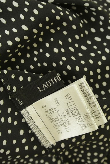 LAUTREAMONT（ロートレアモン）の古着「変形ドット柄ボウタイ付きブラウス（ブラウス）」大画像６へ