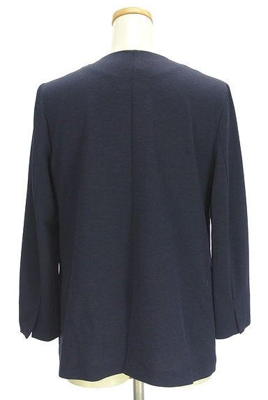 LAUTREAMONT（ロートレアモン）の古着「ノーカラーストレッチジャケット（ジャケット）」大画像２へ